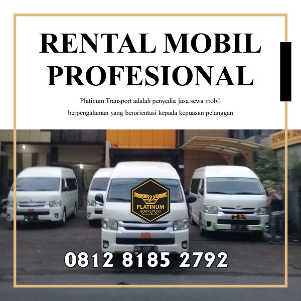 harga rental mobil hiace Kemiri Muka